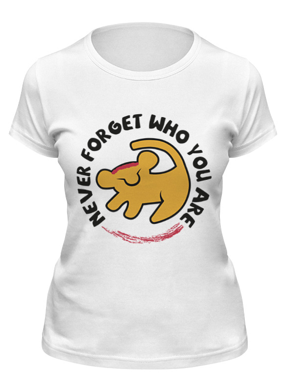 

Футболка женская Printio Симба (король лев) белая S, Белый, Симба (король лев)