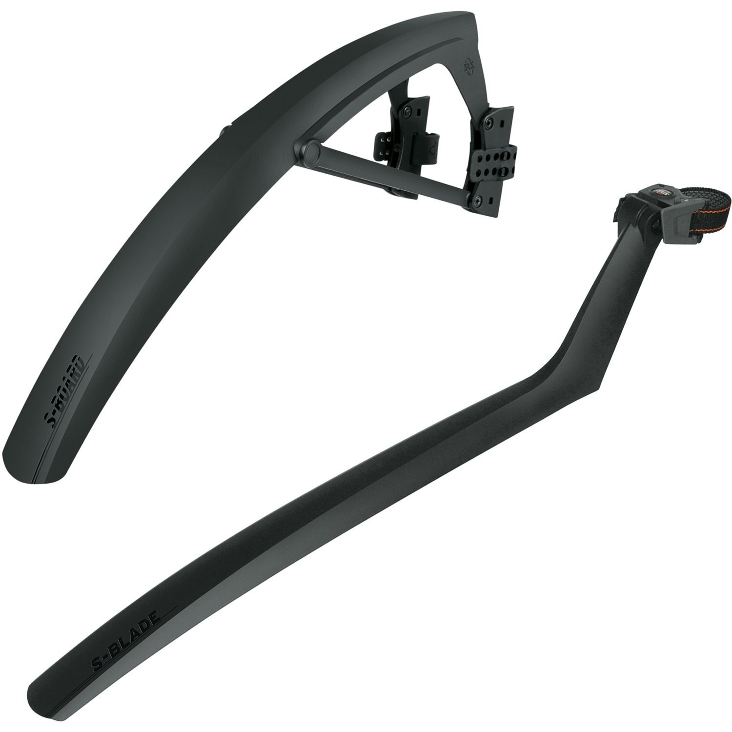 

Крылья для велосипеда пластиковые SKS комплект S-BLADE + S-BOARD 29" черные (Германия)