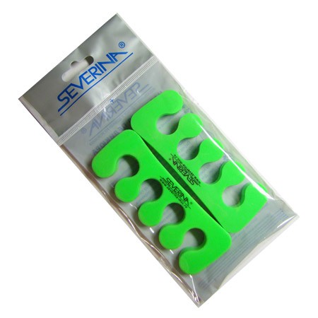 

Разделители для пальцев ног №733 SEVERINA (одна пара, зеленые), Зеленый