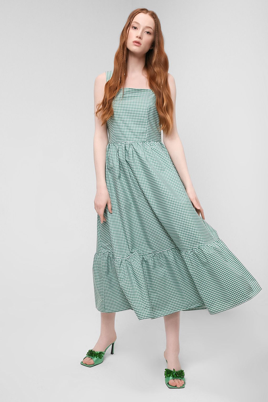 

Сарафан женский Belucci BL22045276CD зеленый XS, BL22045276CD