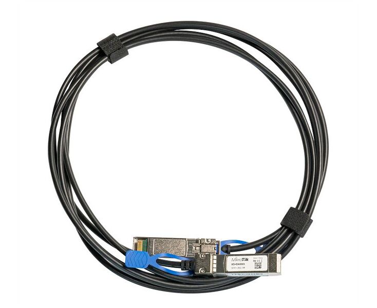 фото Кабель mikrotik xs+da0001 sfp/sfp+/sfp28 1/10/25g