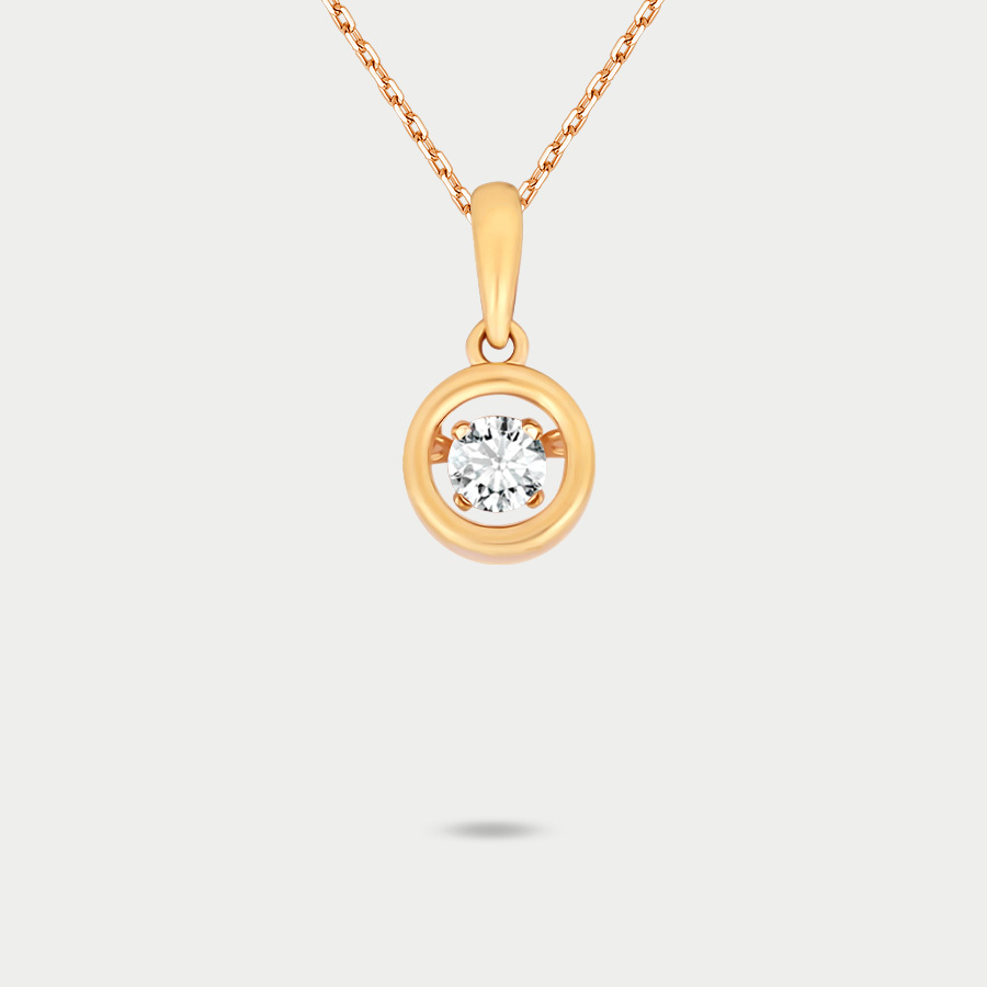 

Кулон из желтого золота Atoll л50027, фианит, л50027