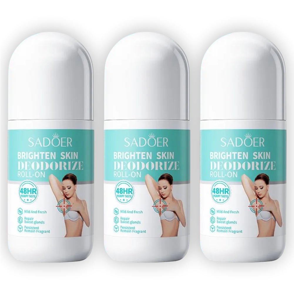 Женский роликовый дезодорант Sadoer Brighten Skin, 50 мл х 3 шт