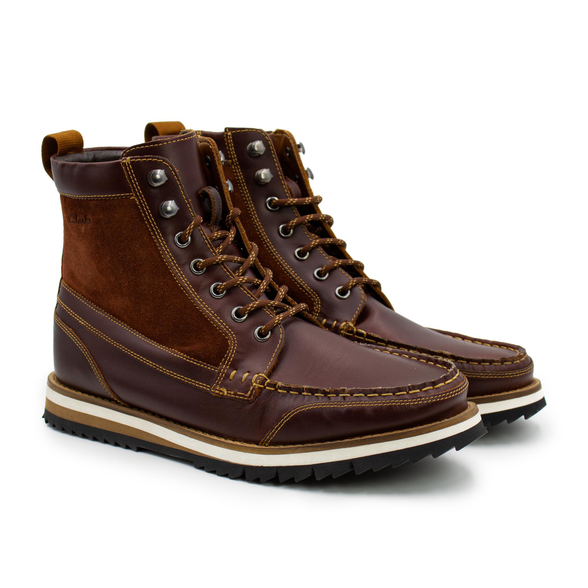 

Ботинки мужские Clarks Durston Hi 26162306 коричневые 43 EU, Durston Hi 26162306