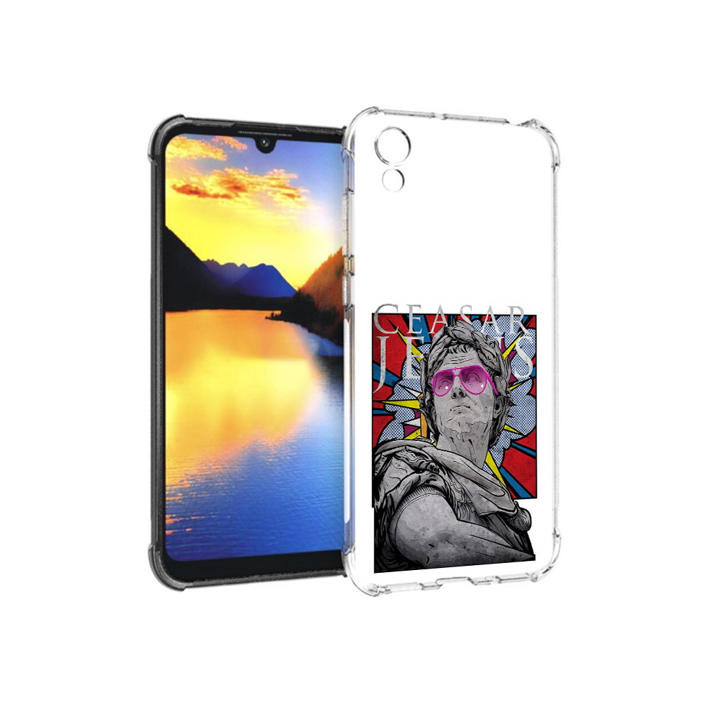 

Чехол MyPads Tocco для Huawei Y5 крутая статуя свободы, Прозрачный, Tocco