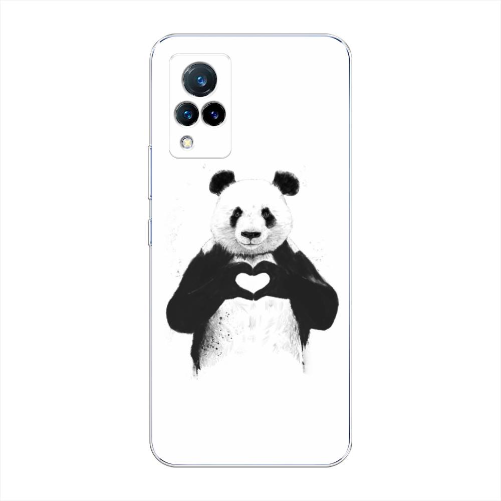 

Чехол Awog на Vivo V21 "Панда love", Разноцветный, 264350-10