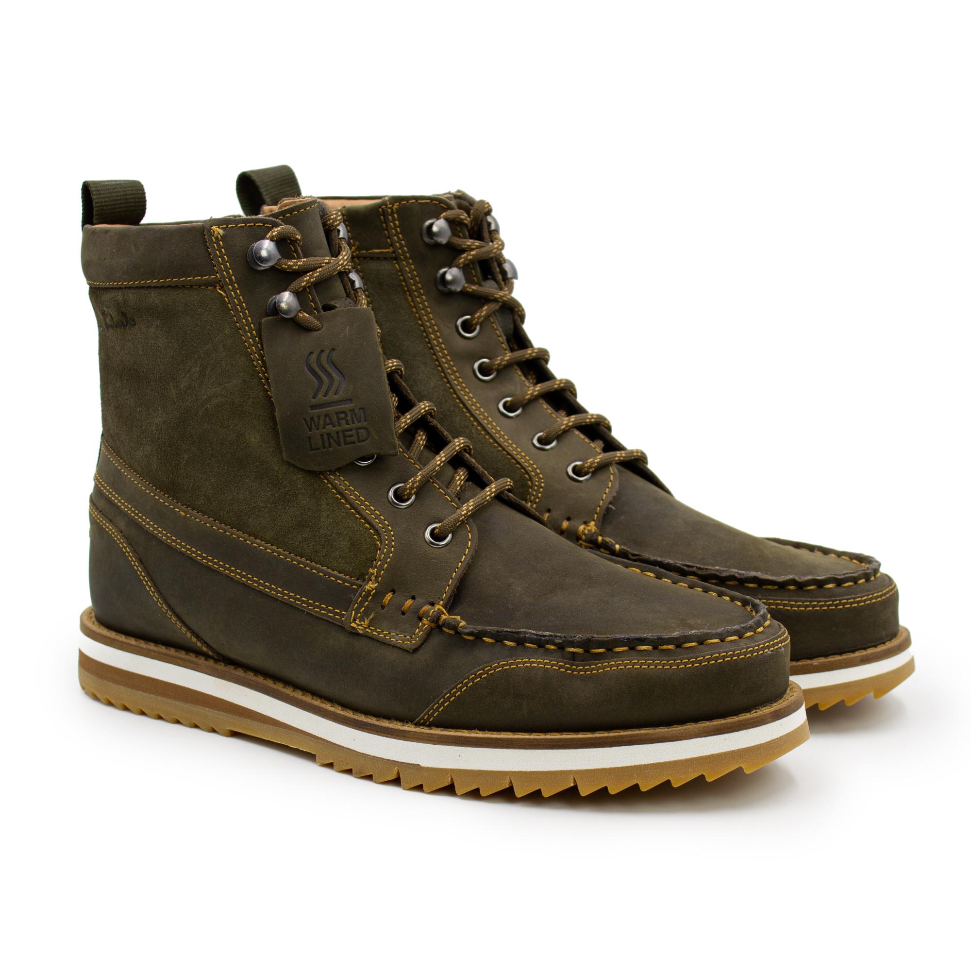 

Ботинки мужские Clarks Durston Hi 26162218 зеленые 46 EU, Durston Hi 26162218