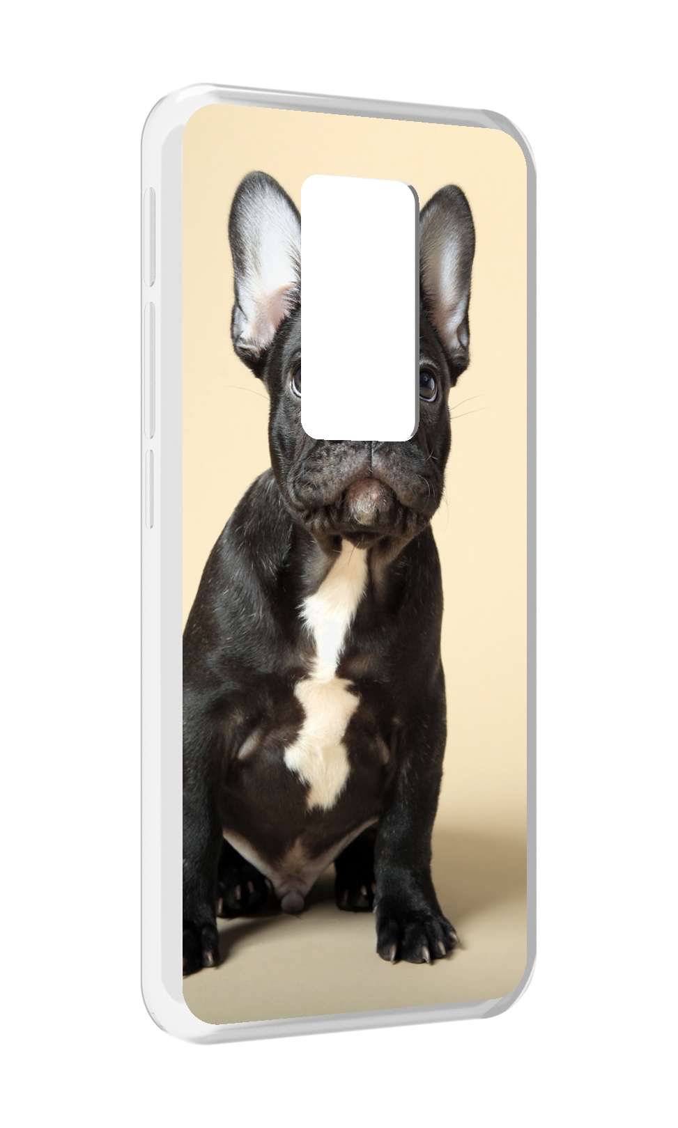 

Чехол MyPads французскии бульдог для Motorola Defy 2021, Прозрачный, Tocco