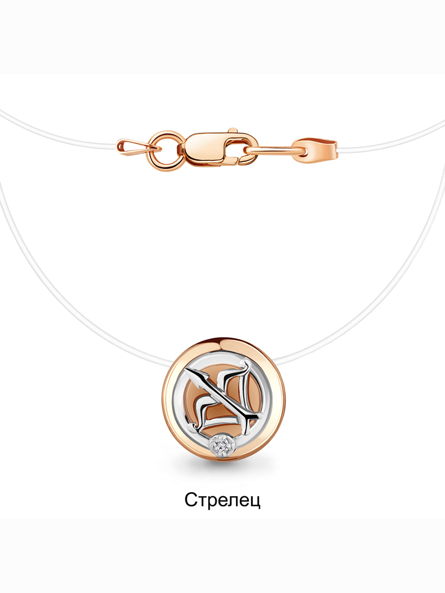 

Чокер из желтого золота с бриллиантом 38 см Aquamarine 970439Ак_585_кз, 970439Ак_585_кз