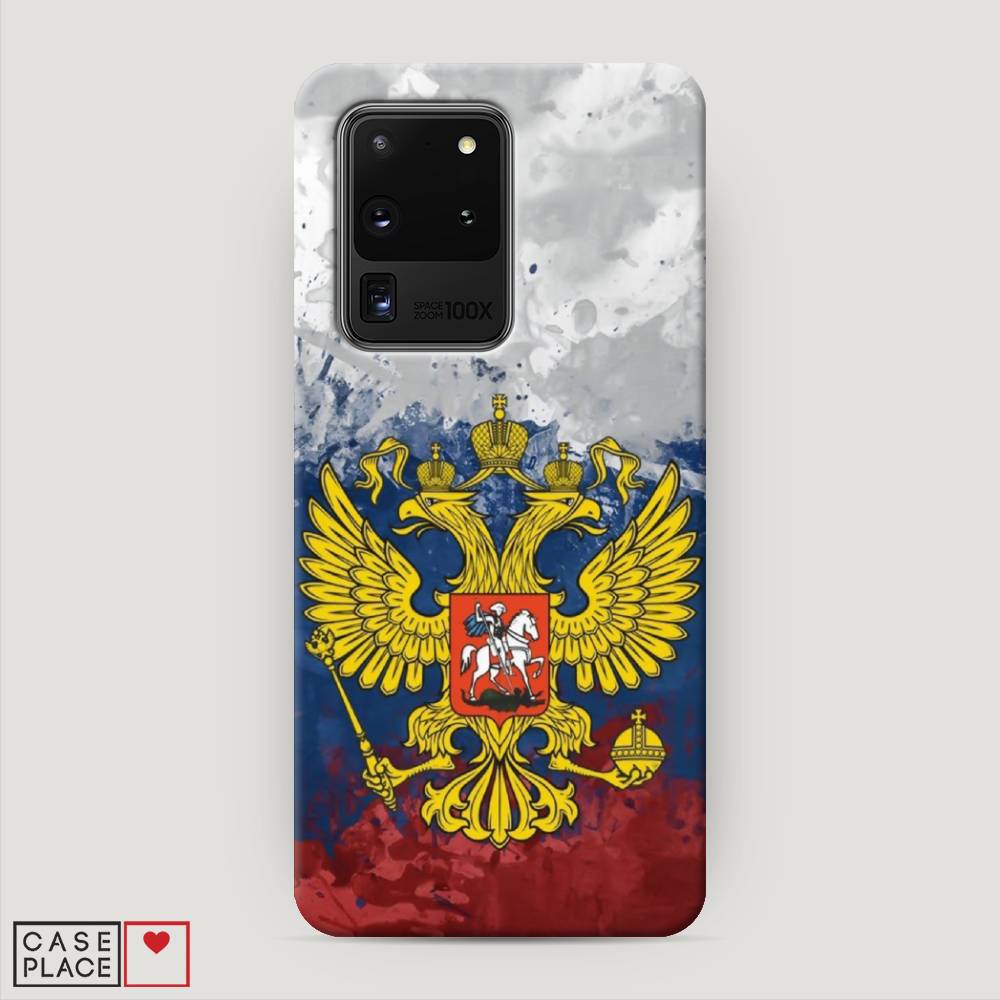 фото Пластиковый чехол "рф" на samsung galaxy s20 ultra awog