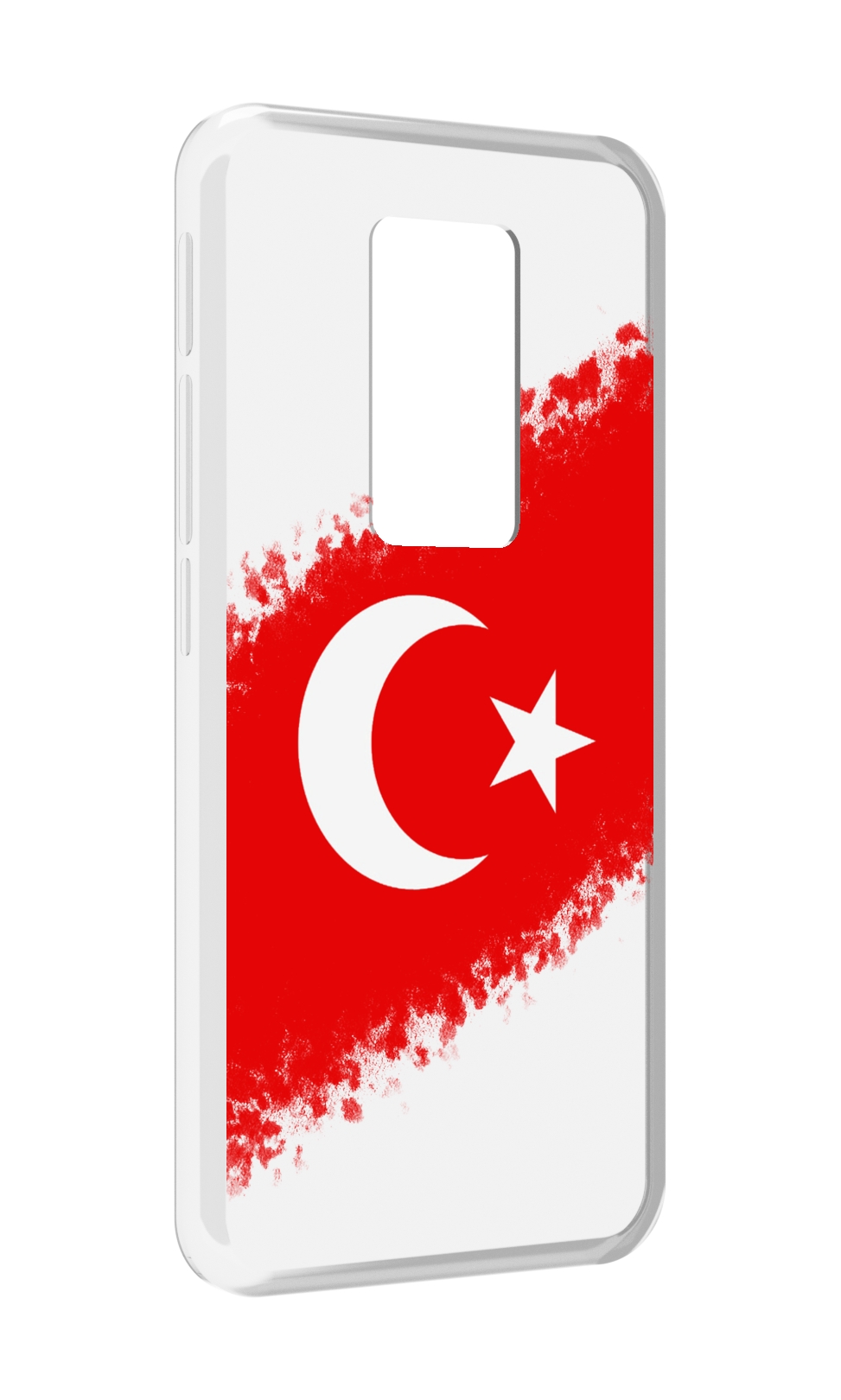 

Чехол MyPads флаг Турции для Motorola Defy 2021, Прозрачный, Tocco