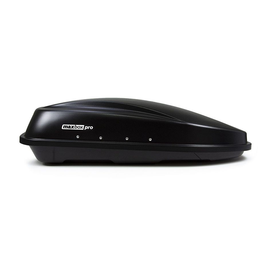

Бокс на крышу MaxBox Pro 380л, черный матовый, 159х79х43, односторонний, арт:MBP-380-B