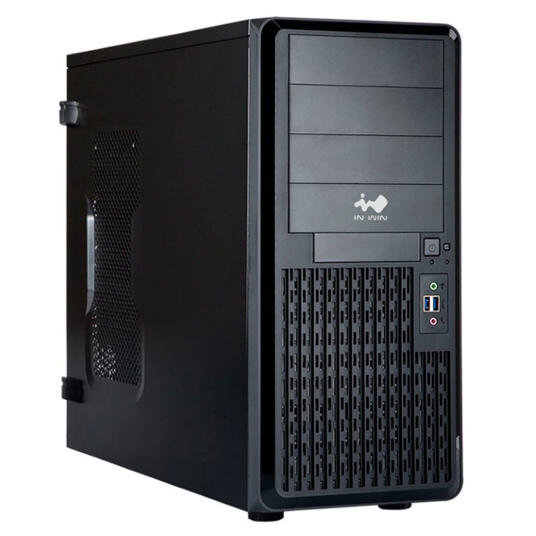 

Корпус компьютерный InWin PE689 (IP-P750BK3-3) Black, PE689