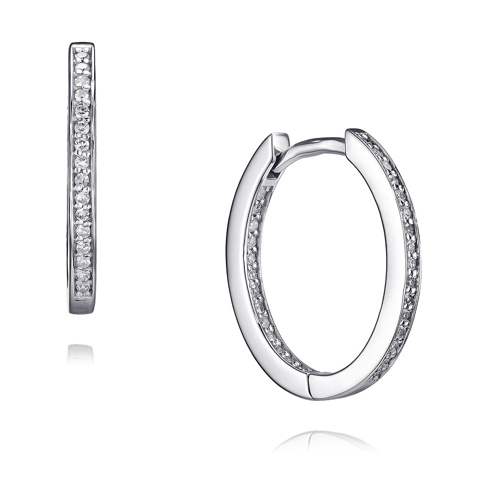 

Серьги из белого золота с бриллиантом ADAMAS 2457980/01-А511Д-41, 2457980/01-А511Д-41