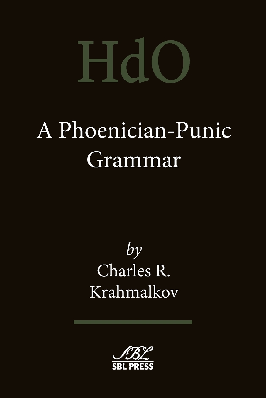 

A Phoenician-Punic Grammar