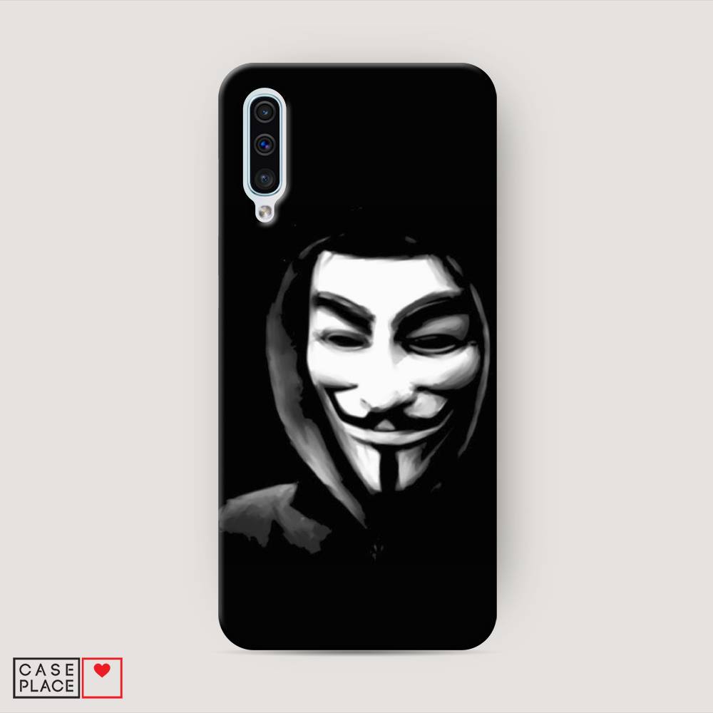 

Пластиковый чехол "Анонимус" на Samsung Galaxy A50, 27720-4