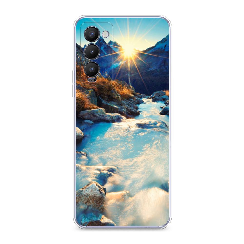 

Чехол Awog на Tecno Camon 18/18T "Восход 7", Разноцветный, 300950-4