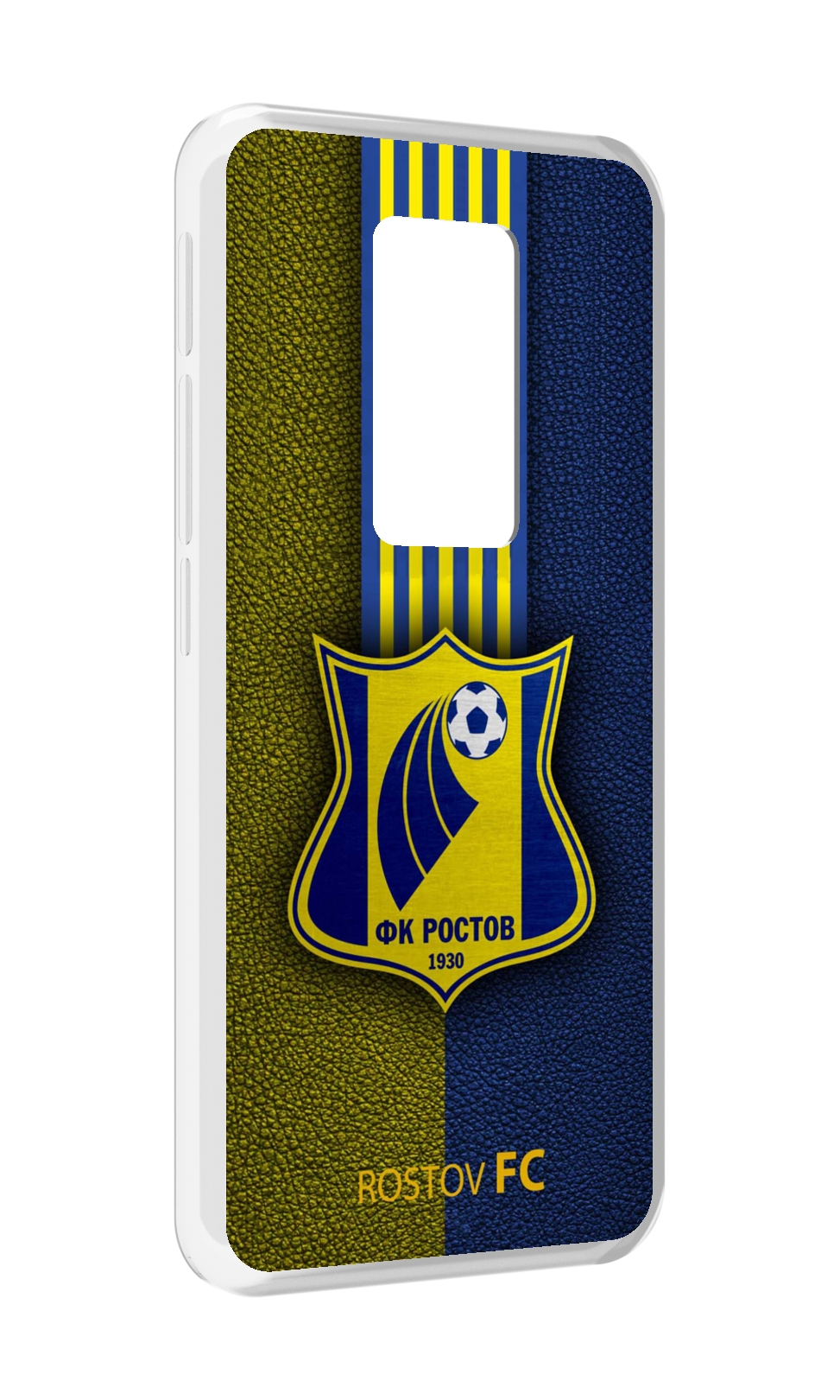 

Чехол MyPads фк ростов мужской для Motorola Defy 2021, Прозрачный, Tocco