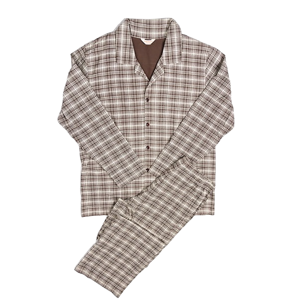 Пижама мужская Hom 04259cT5 коричневая XL