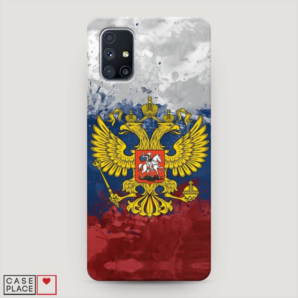 фото Пластиковый чехол "рф" на samsung galaxy m51 awog