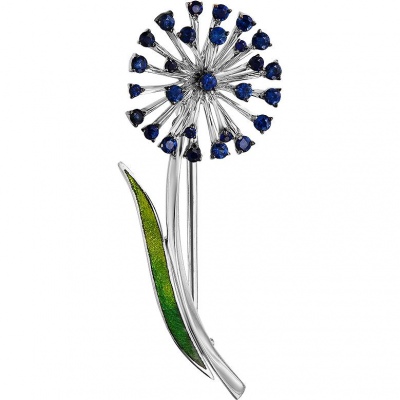 

Брошь из белого золота с сапфиром Мастер Бриллиант 7-323-02, 7-323-02