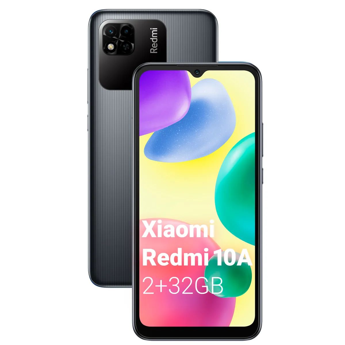 

Смартфон Xiaomi Redmi 10A 2/32GB Graphite Gray (38893), 10A