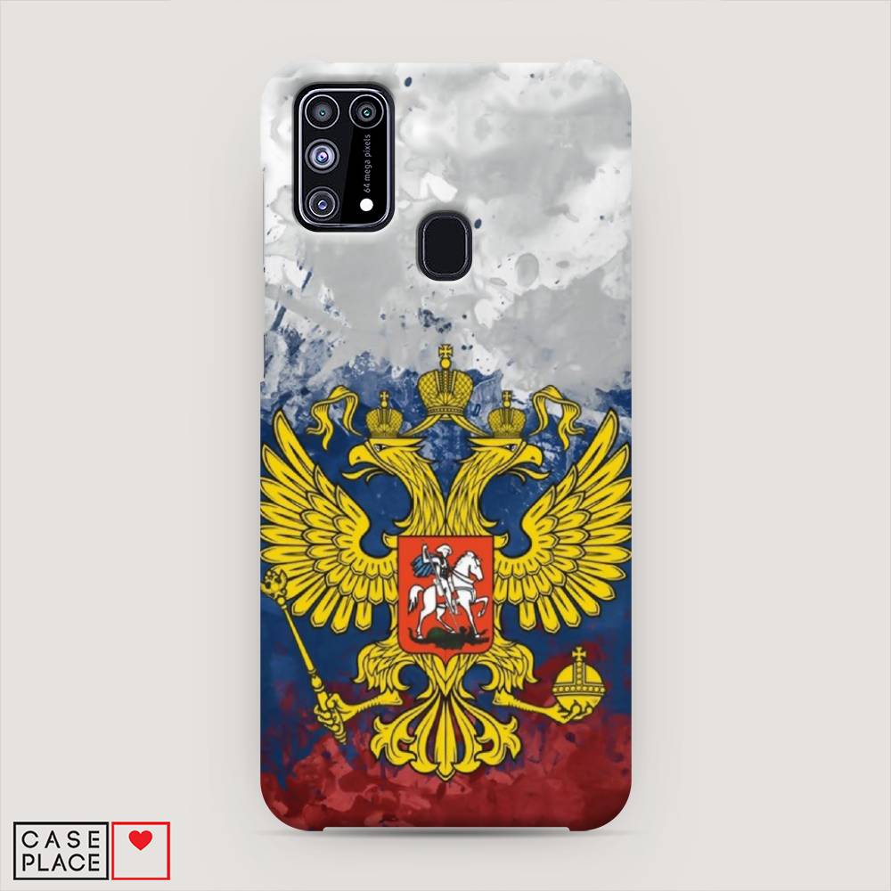 фото Пластиковый чехол "рф" на samsung galaxy m31 awog