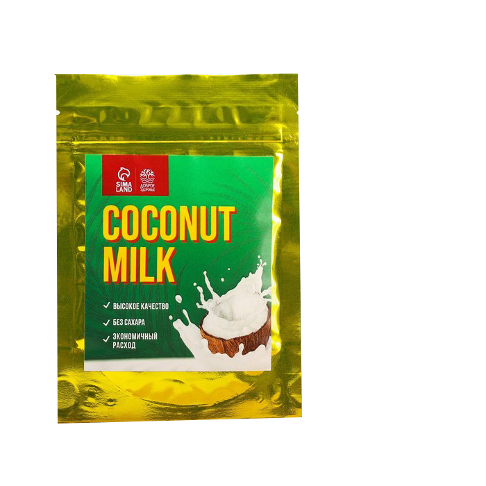 фото Сухое кокосовое молоко coconut milk, 30 г доброе здоровье