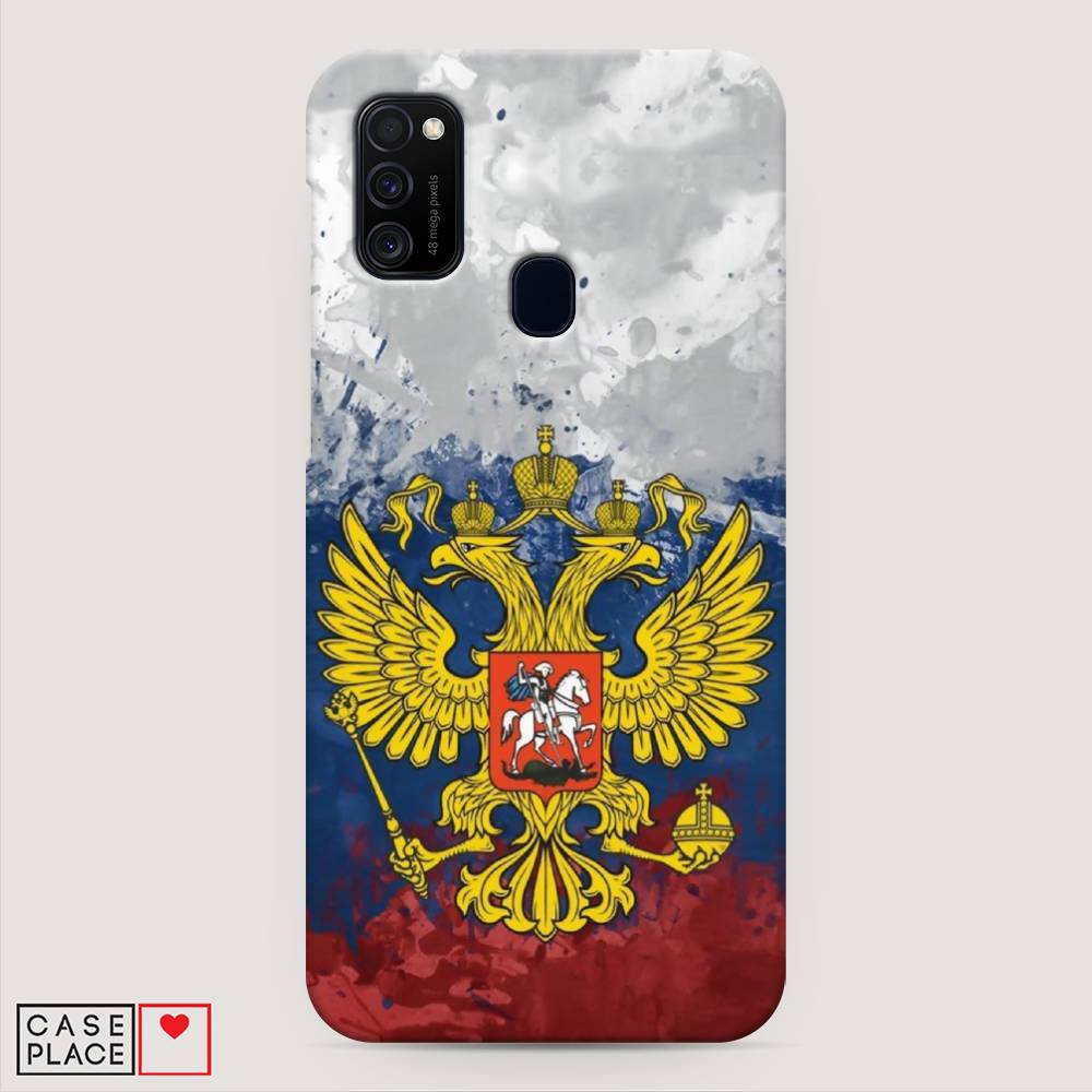 фото Пластиковый чехол "рф" на samsung galaxy m30s awog