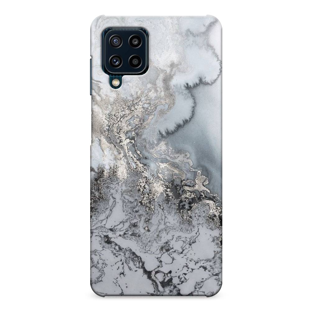 

Пластиковый чехол "Морозная лавина серая" на Samsung Galaxy M32