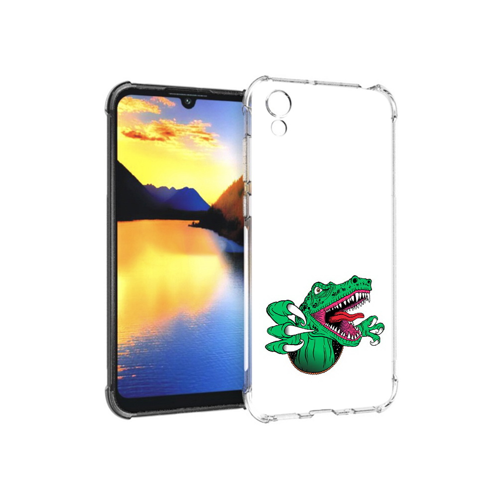 

Чехол MyPads Tocco для Huawei Y5 крокодил, Прозрачный, Tocco