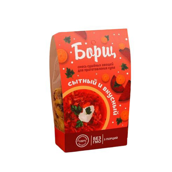 

Сухая смесь для супа Сытный и вкусный Борщ 100 г