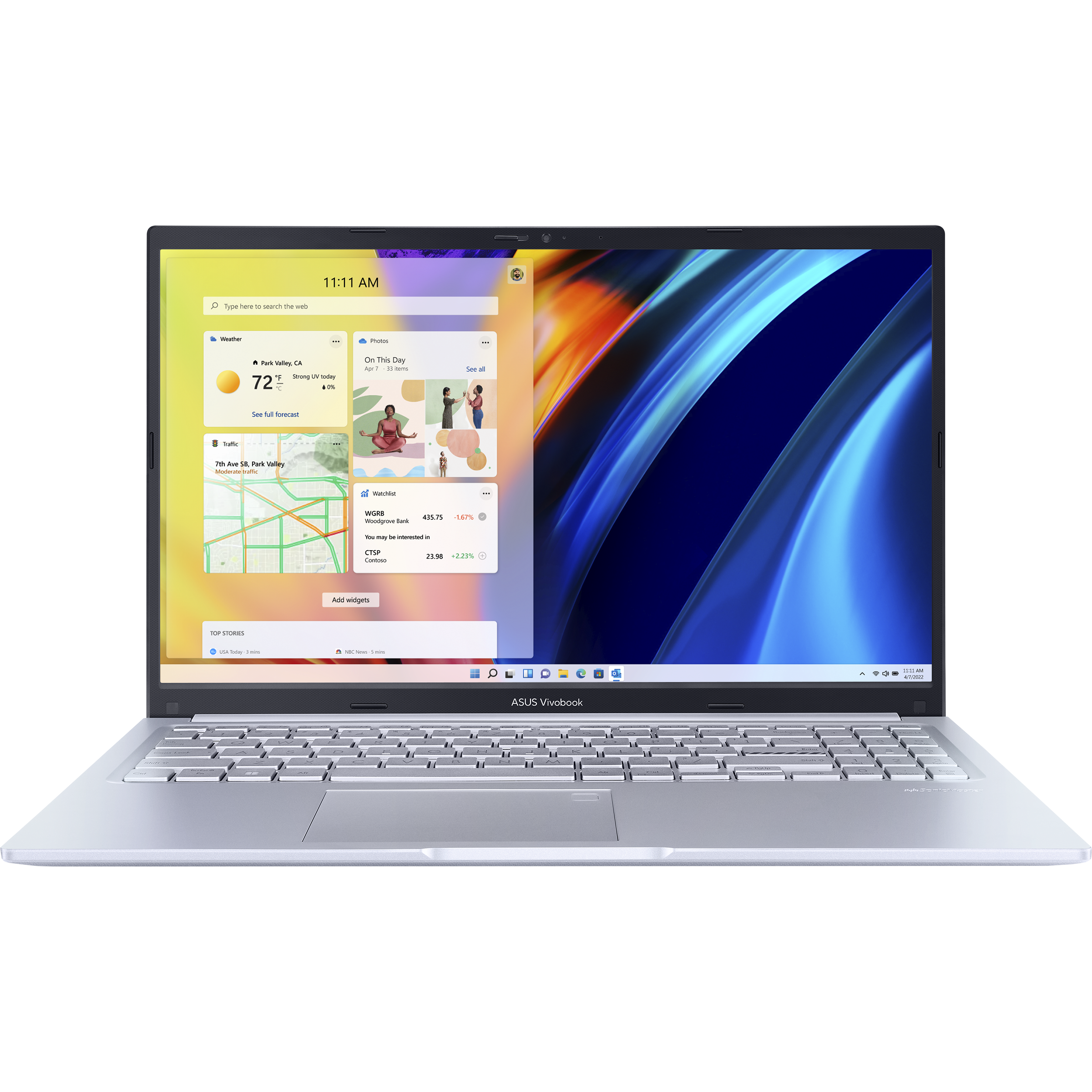 Ноутбук Asus Vivobook 15 X1504ZA-BQ068 серебристый (90NB1022-M00D50)