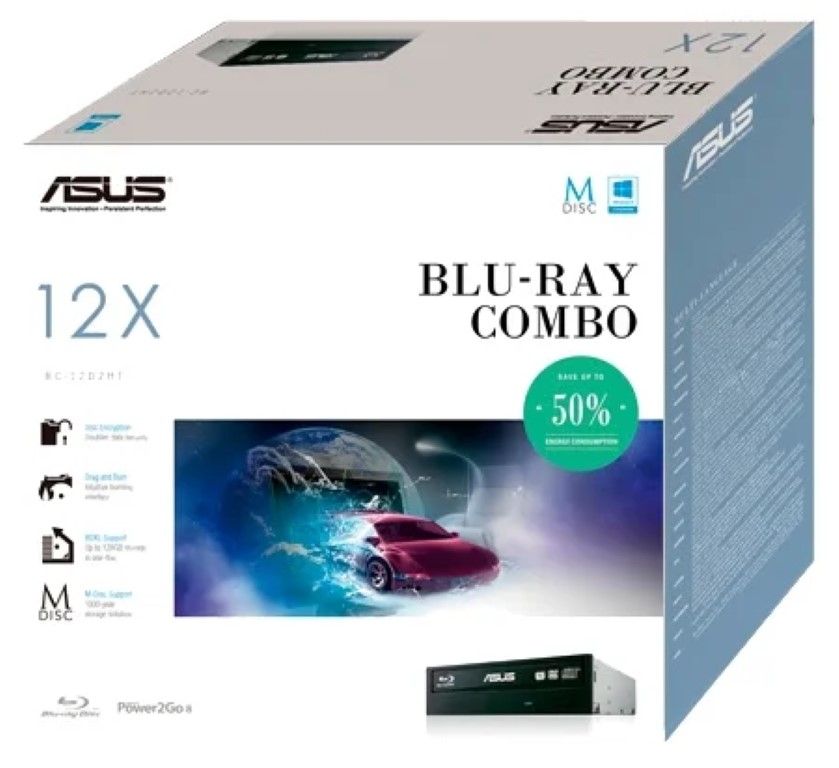 

Привод Blu-Ray Asus BC-12D2HT oem (886227524389), BC-12D2HT