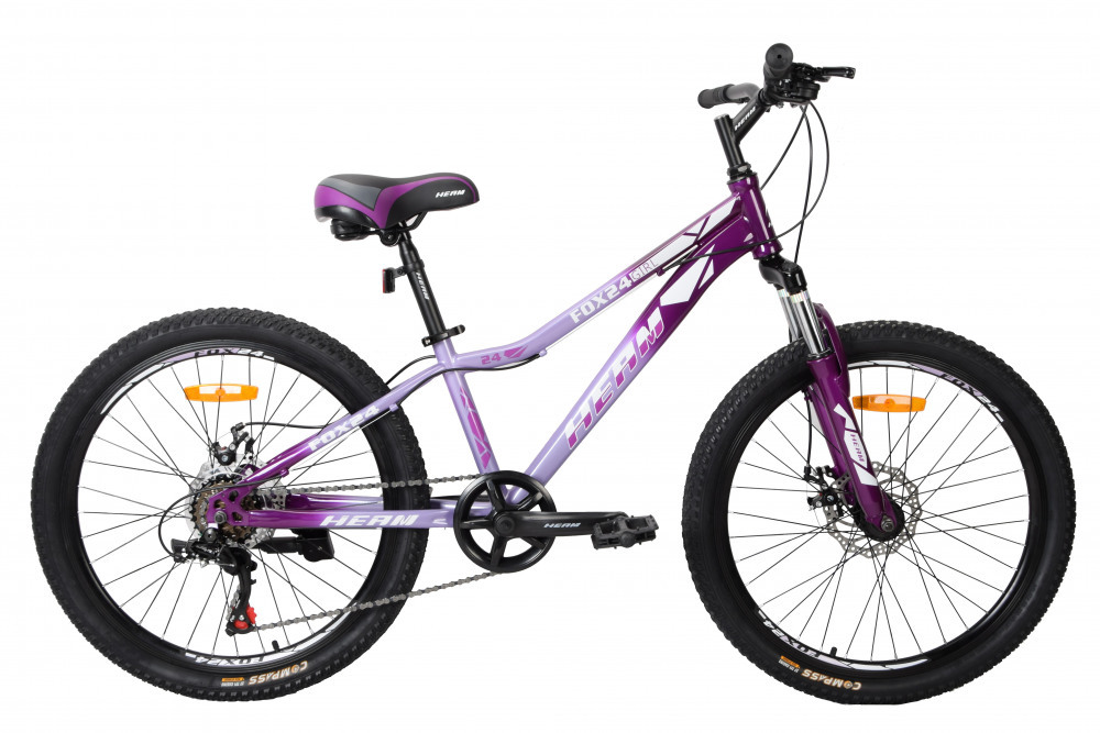 Велосипед Heam 2024 FOX 24 рост 10.5 125-135 см