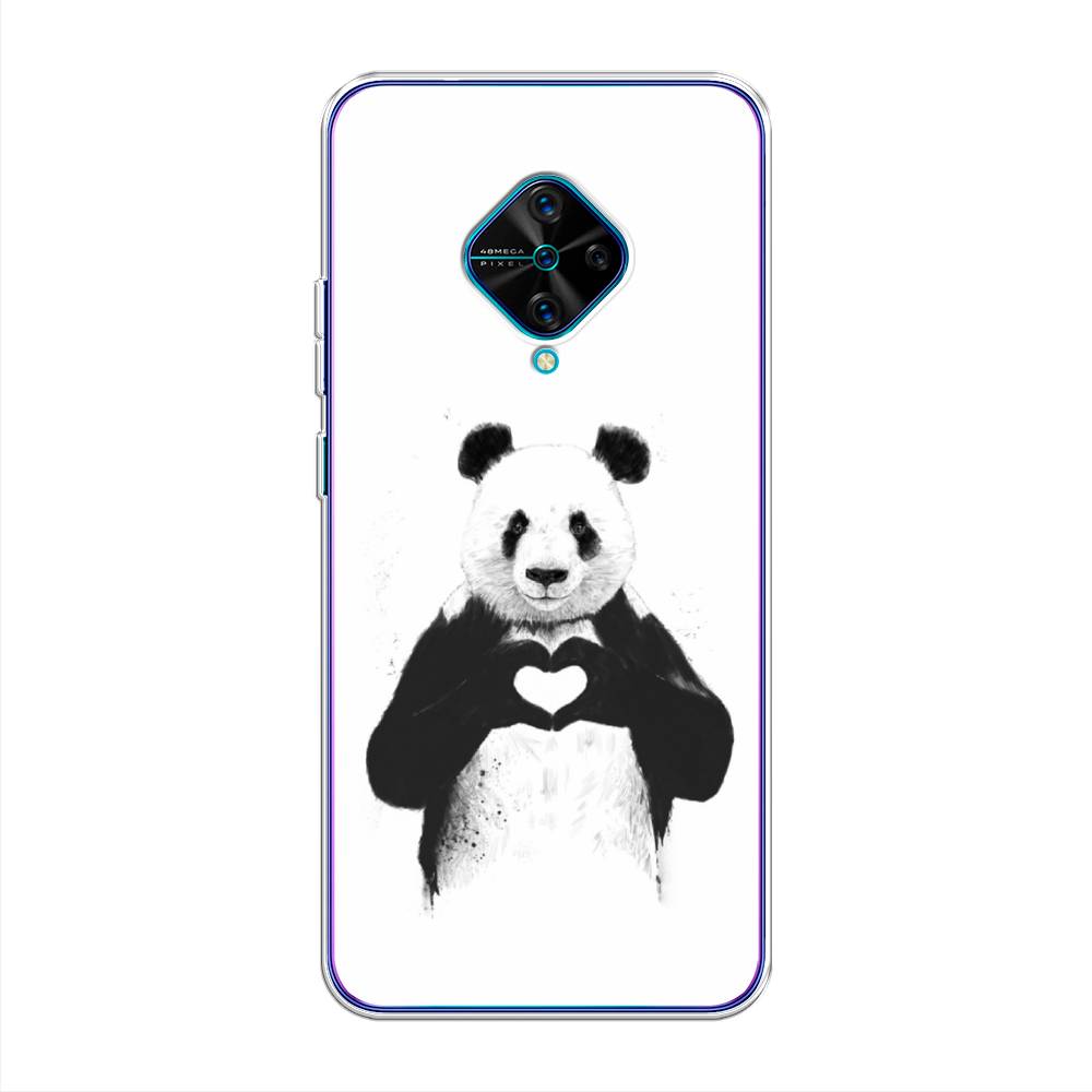 

Чехол Awog на Vivo V17/Y9s "Панда love", Разноцветный, 261550-10