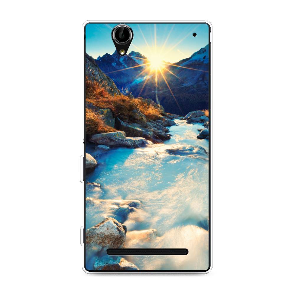 

Чехол Awog на Sony Xperia T2 Ultra "Восход 7", Разноцветный, 50950-4