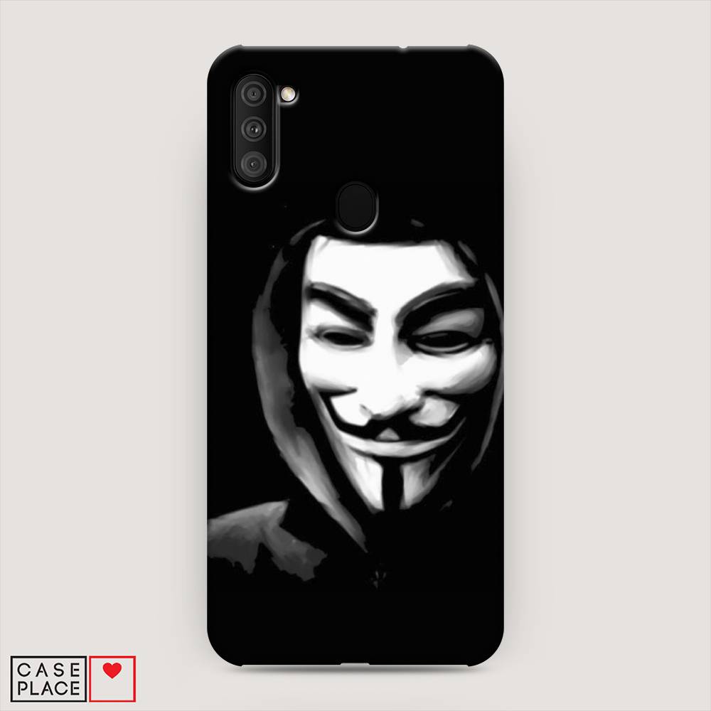 

Пластиковый чехол "Анонимус" на Samsung Galaxy A11, 2100120-4