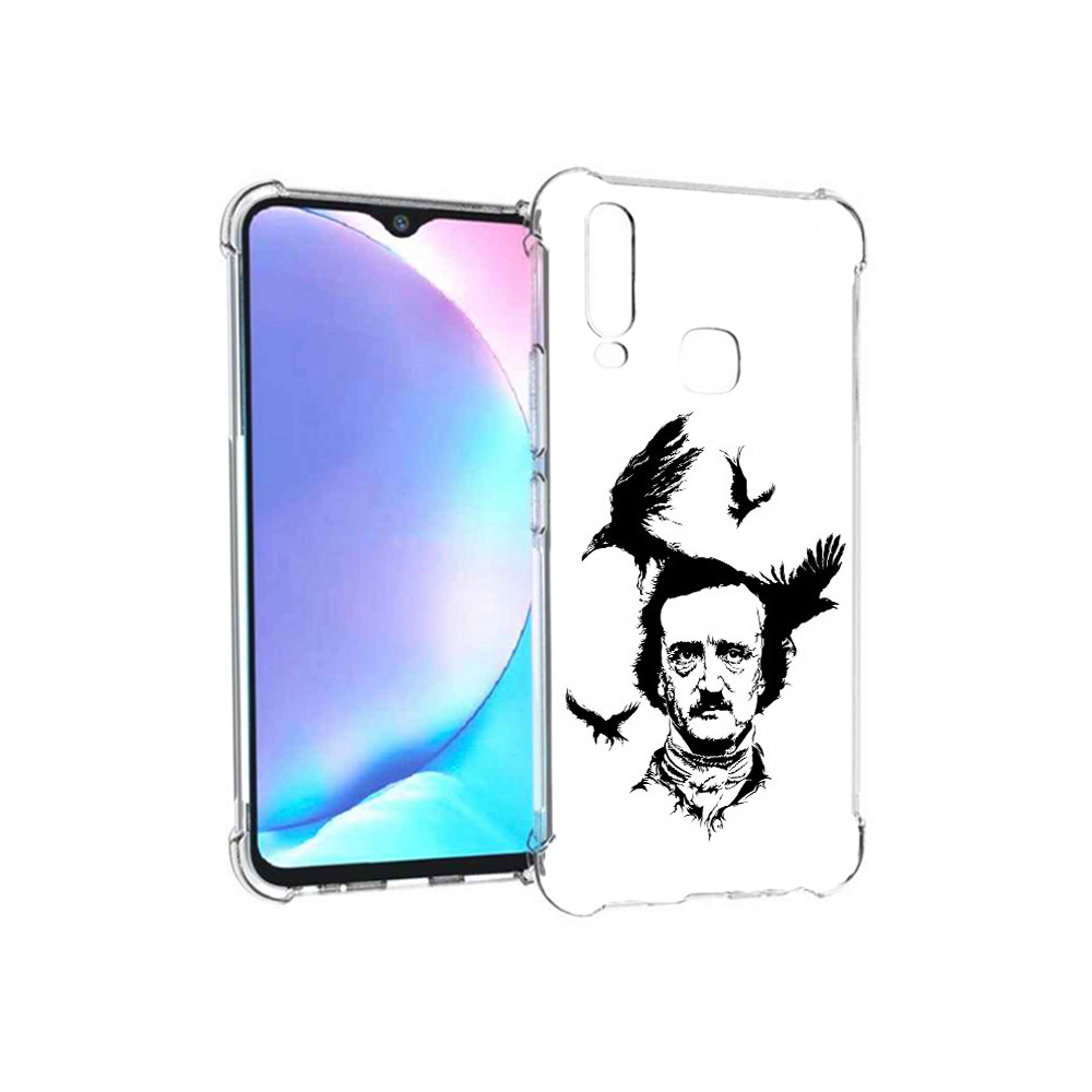 

Чехол MyPads Tocco для Vivo Y17 Эдгар Аллан черно белый (PT136369.382.204), Tocco