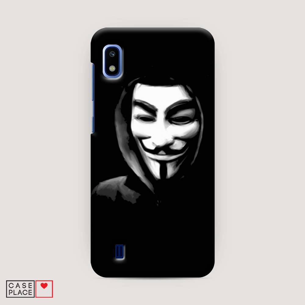 

Пластиковый чехол "Анонимус" на Samsung Galaxy A10, 27920-4
