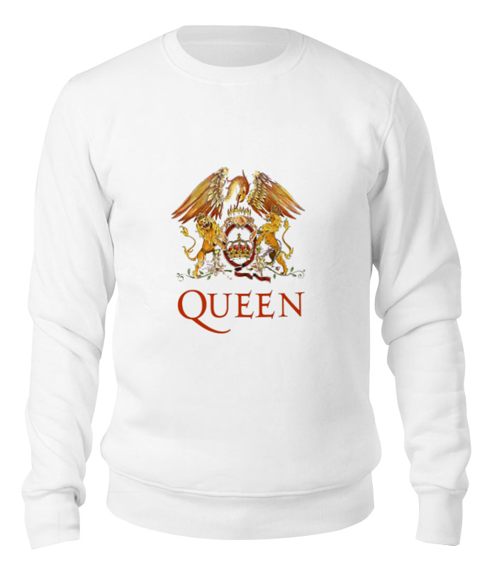 

Свитшот унисекс Printio Queen белый XL, Queen