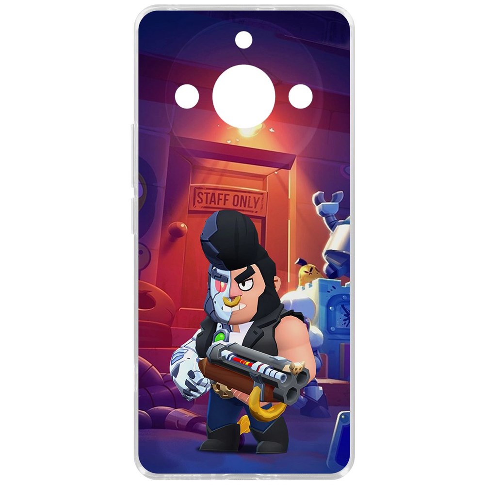 

Чехол-накладка Krutoff Clear Case Brawl Stars-Б-800 для Realme 11 Pro+, Прозрачный
