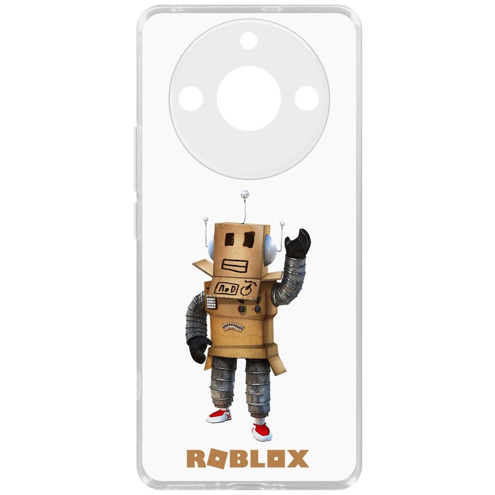 

Чехол-накладка Krutoff Clear Case Roblox-Мистер Робот для Realme 11 Pro+, Прозрачный
