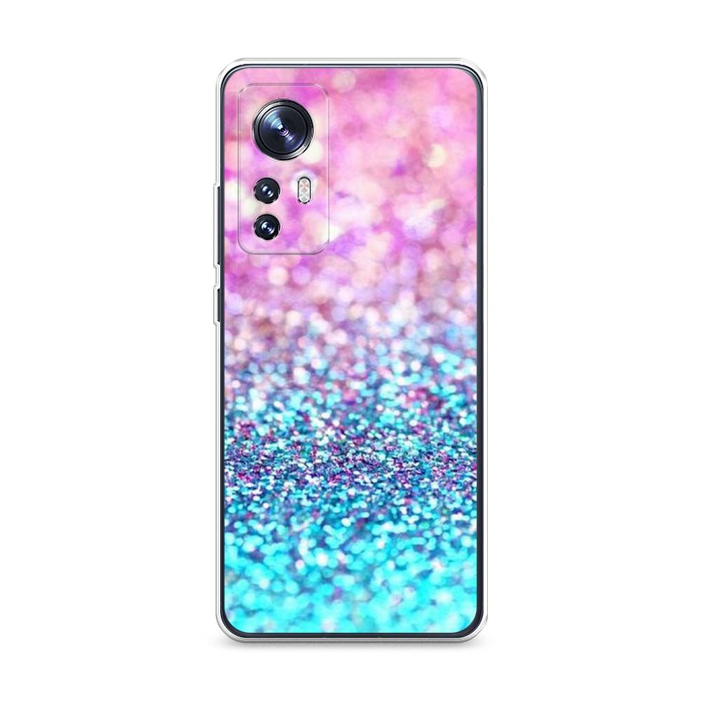 

Чехол Awog "Розово-голубые глиттеры рисунок" для Xiaomi 12X