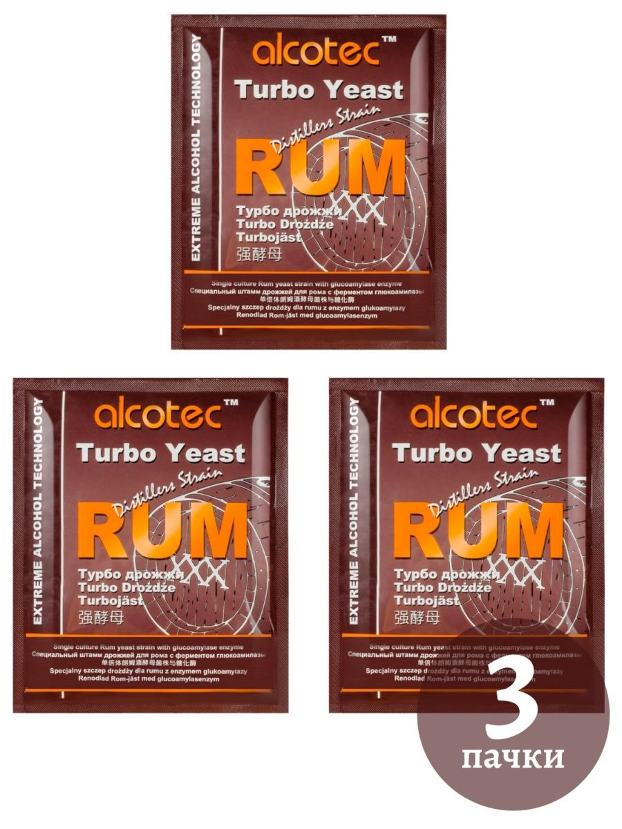 

Дрожжи спиртовые ALCOTEC Rum Turbo