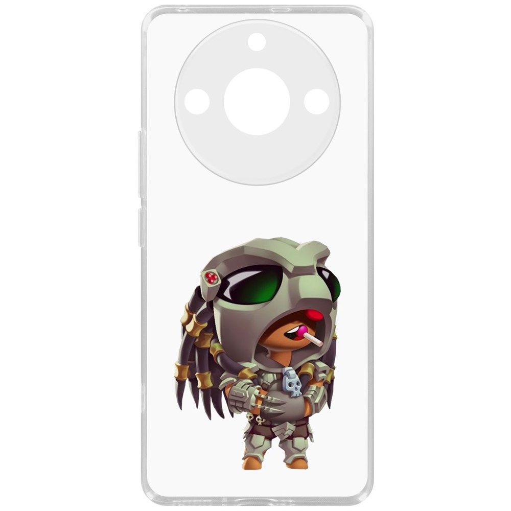 

Чехол-накладка Krutoff Clear Case Brawl Stars-Леон Хищник для Realme 11 Pro+, Прозрачный