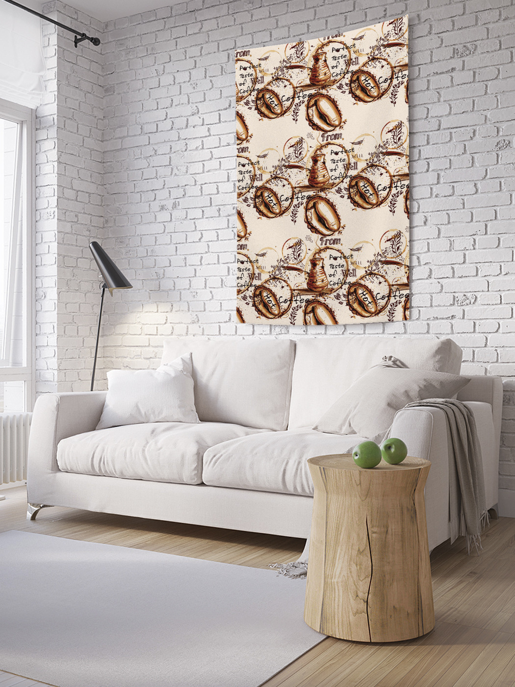 

Вертикальное фотопанно на стену JoyArty Кофе в турке 100x150 см, Кофе в турке