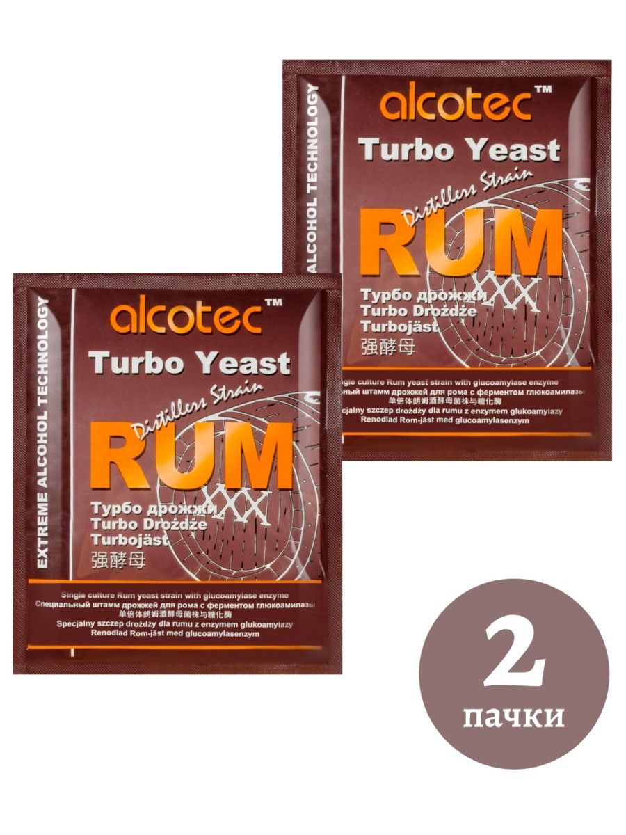 

Дрожжи спиртовые ALCOTEC Rum Turbo