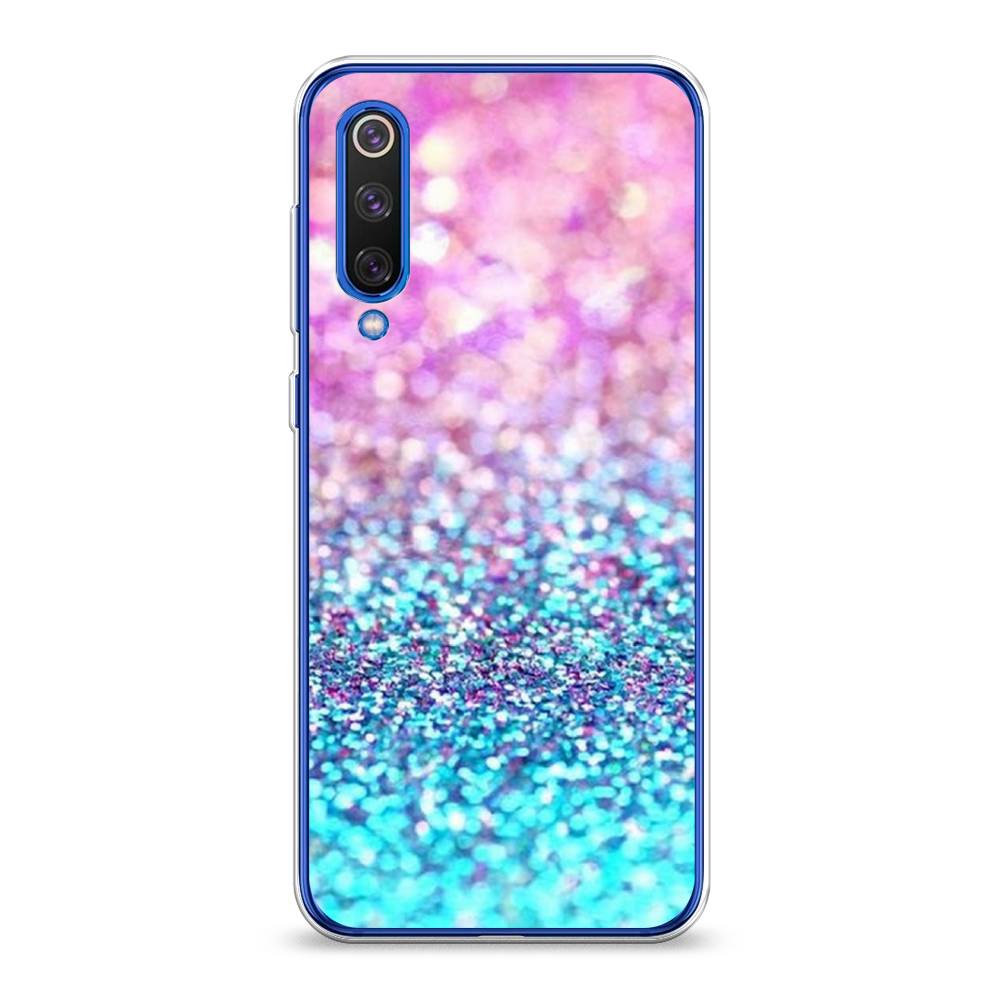 

Чехол Awog "Розово-голубые глиттеры рисунок" для Xiaomi Mi9 SE