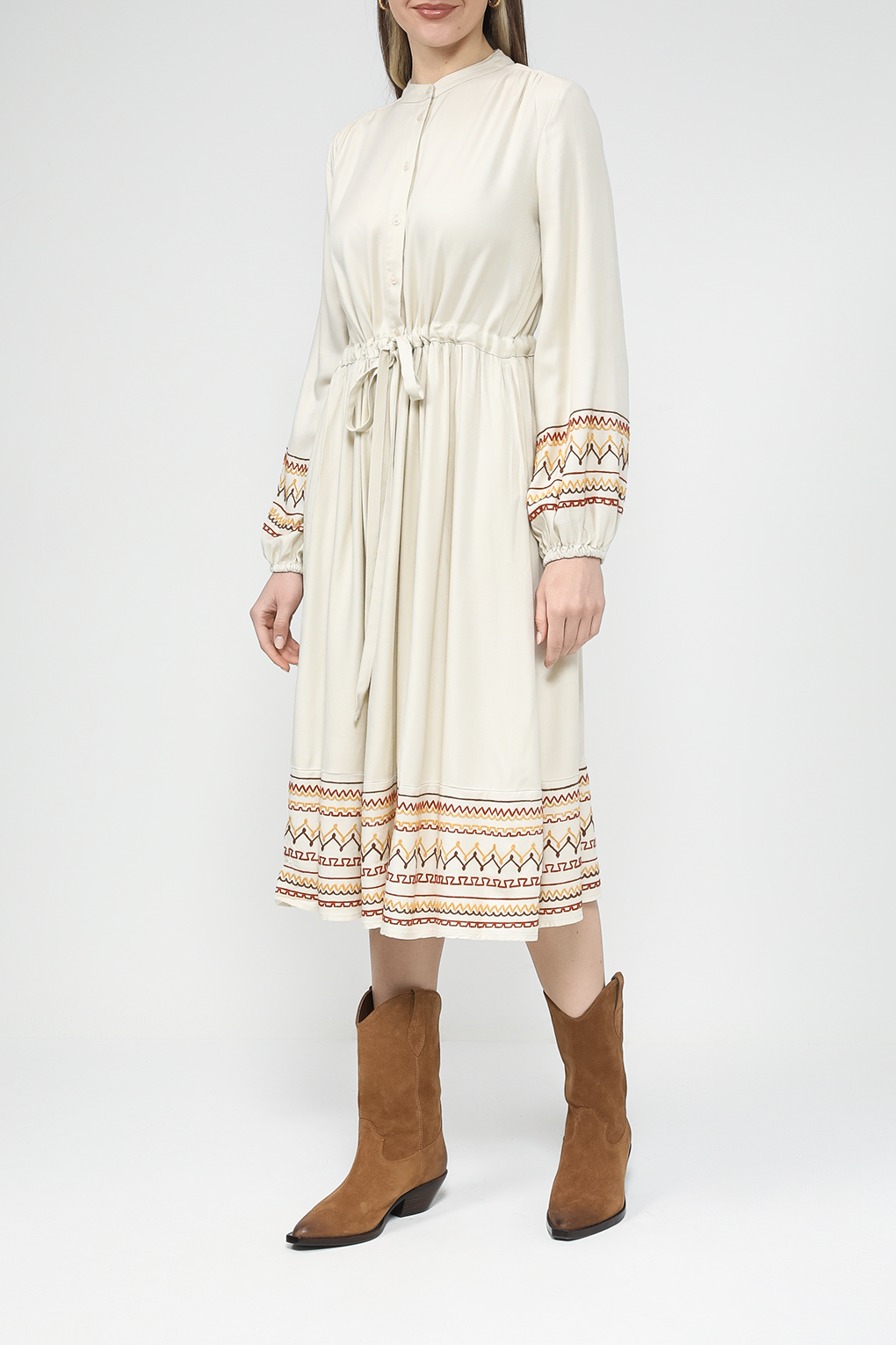 Платье женское Piombo 1895342 белое M